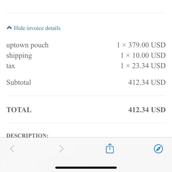 YSL envelope clutch uptown - Picture 6 of 6